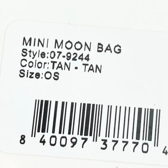 Staud Mini Moon Bag In Tan NWT - Picture 9 of 9